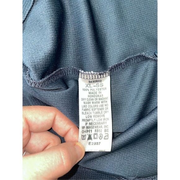 AC Delco Dark Navy Men’s XL Short Sleeve Collared Button Shirt - Picture 7 of 8